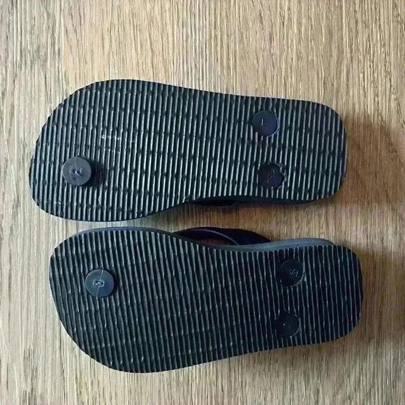 Toddler Batman Havainas flip flops 9c - Picture 3 of 4